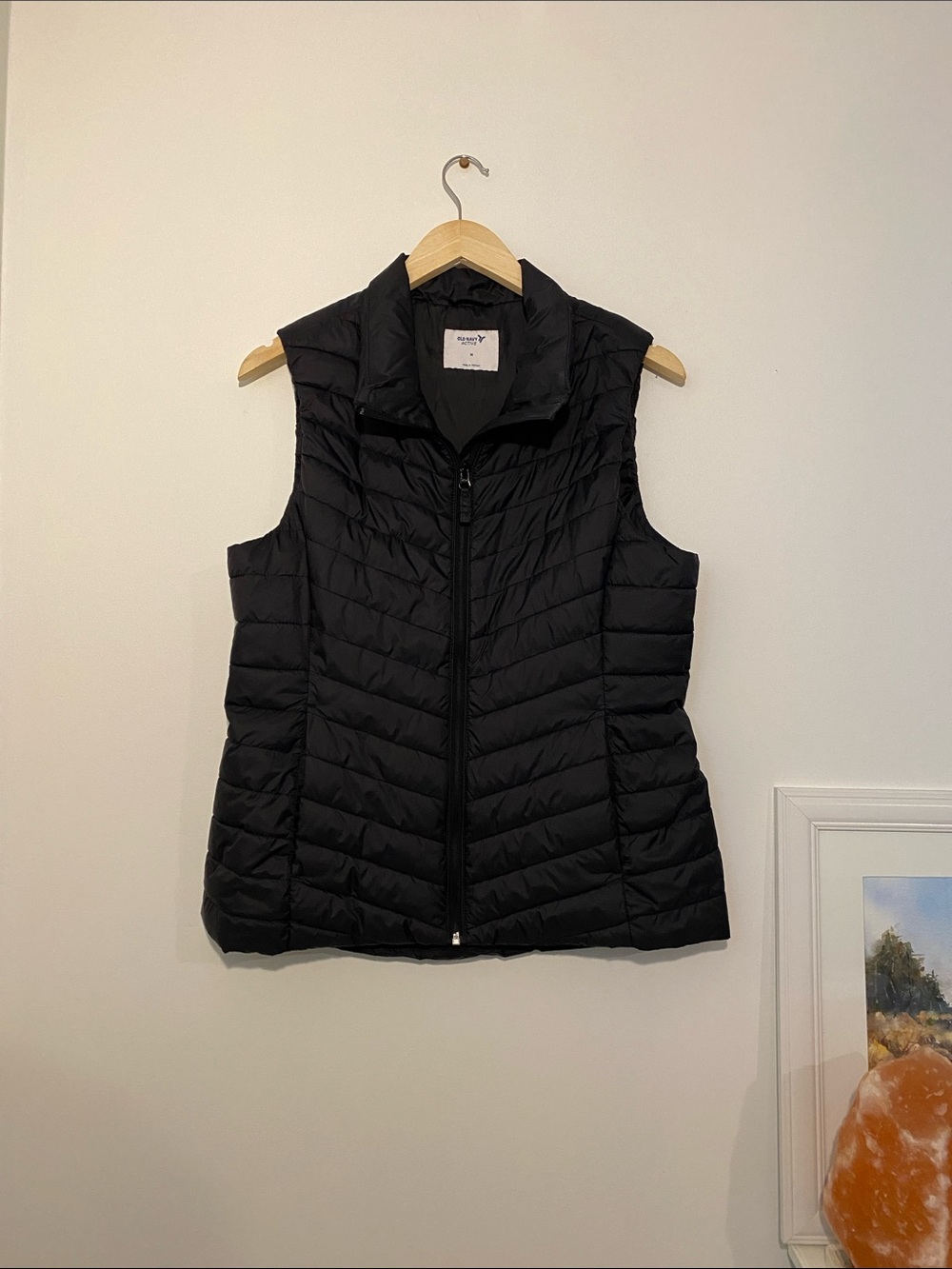 Lightweight Quilted Vest - Women’s, Black